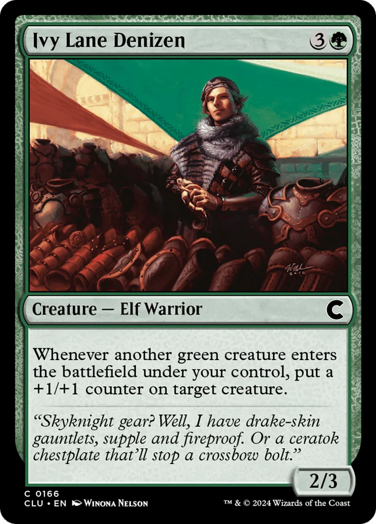 Ivy Lane Denizen · Ravnica: Clue Edition