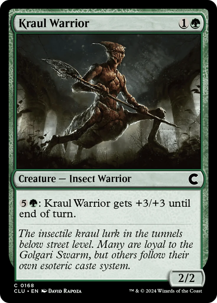 Kraul Warrior · Ravnica: Clue Edition
