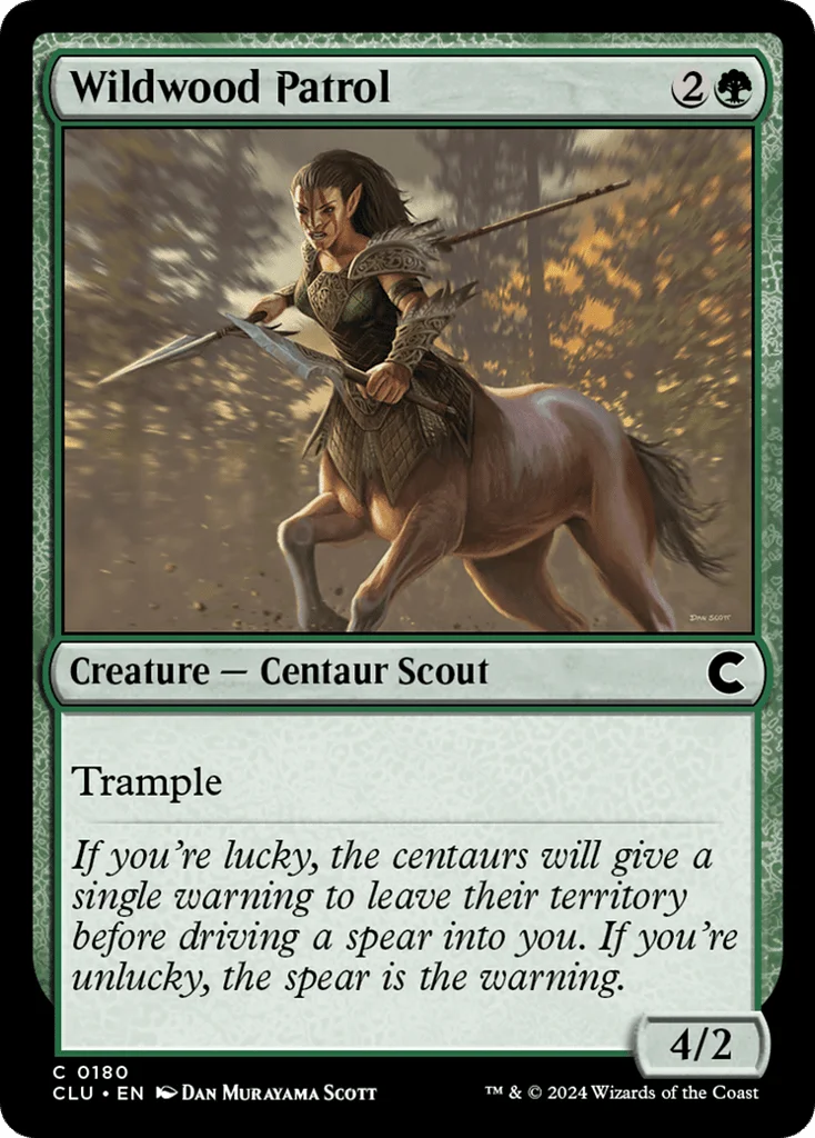 Wildwood Patrol · Ravnica: Clue Edition