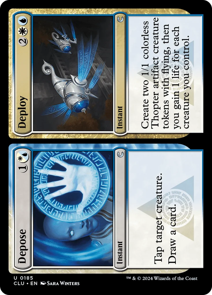Depose // Deploy · Ravnica: Clue Edition