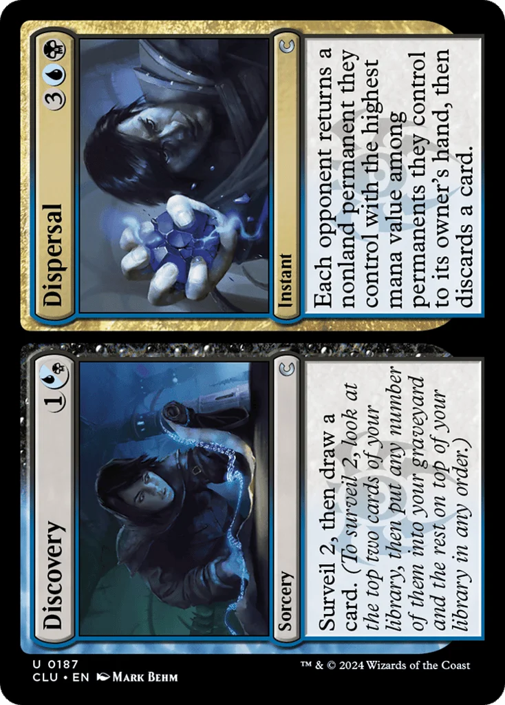 Discovery // Dispersal · Ravnica: Clue Edition
