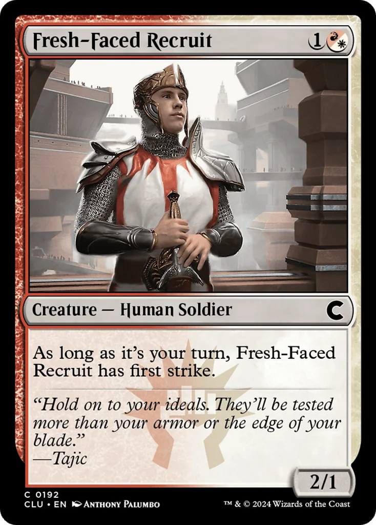 Fresh-Faced Recruit · Ravnica: Clue Edition