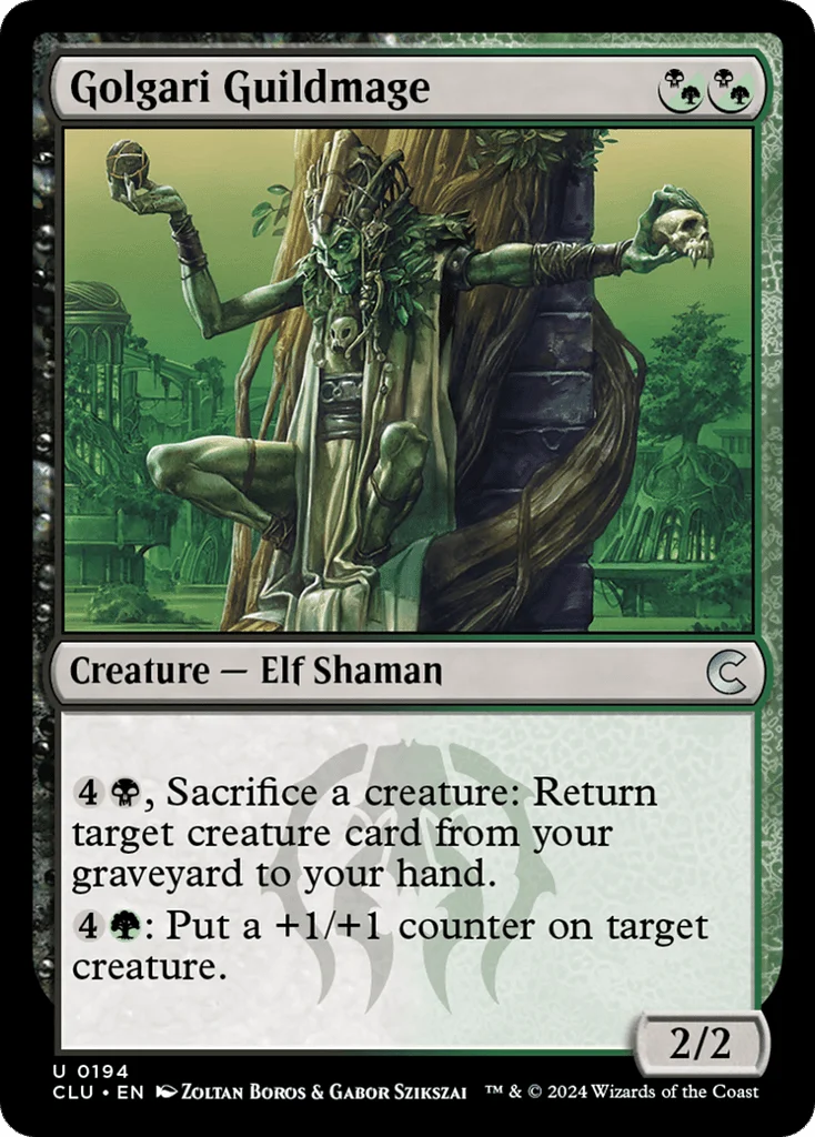 Golgari Guildmage · Ravnica: Clue Edition