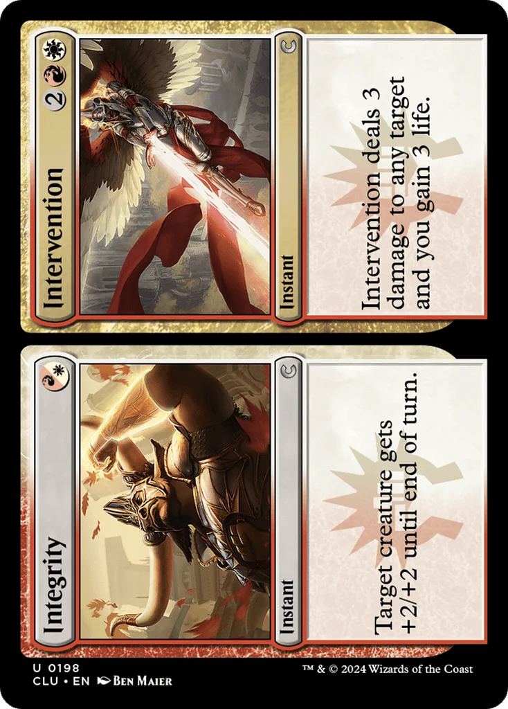 Integrity // Intervention · Ravnica: Clue Edition