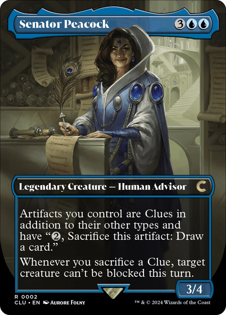 Senator Peacock · Ravnica: Clue Edition