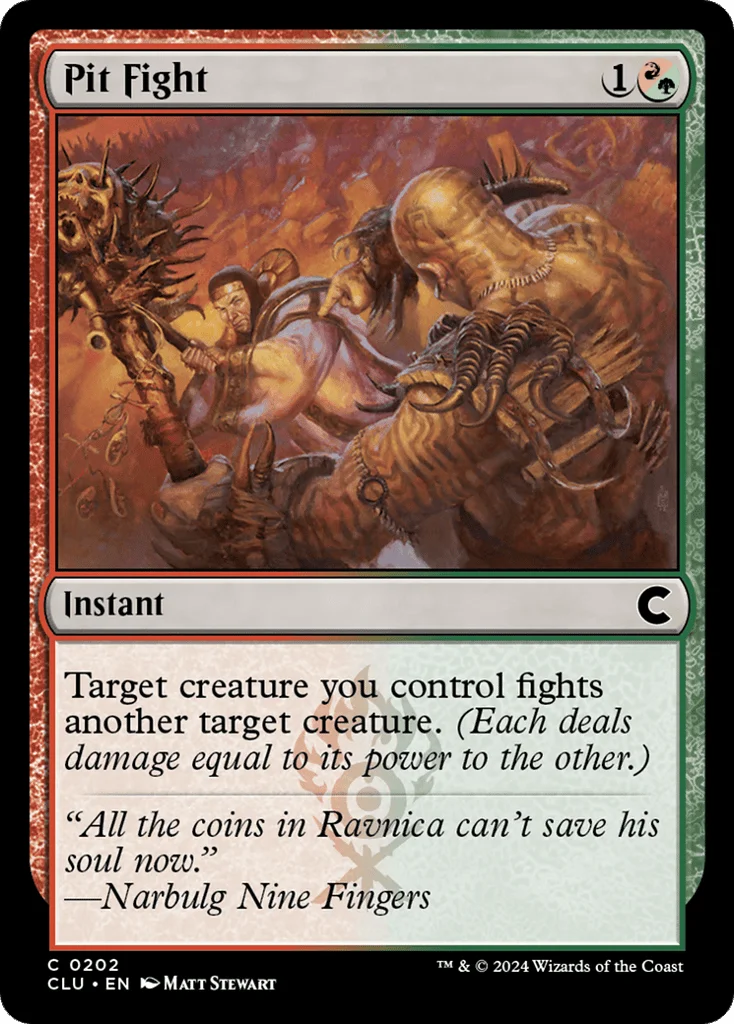 Pit Fight · Ravnica: Clue Edition