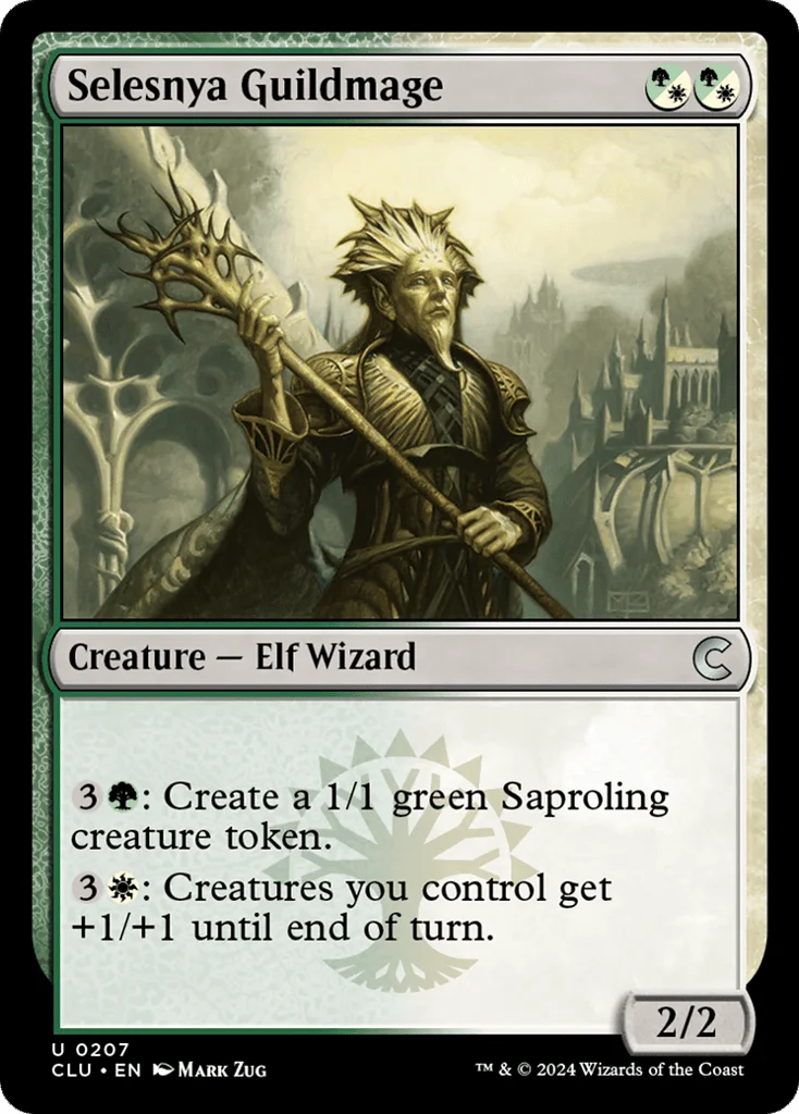 Selesnya Guildmage · Ravnica: Clue Edition