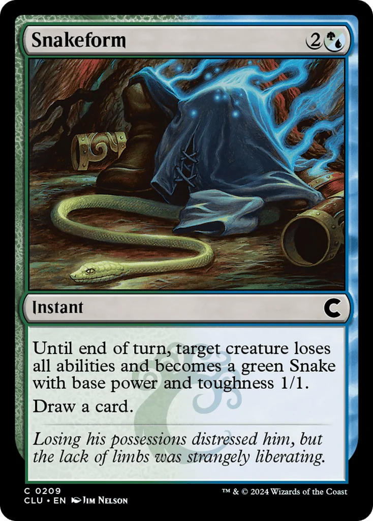 Snakeform · Ravnica: Clue Edition