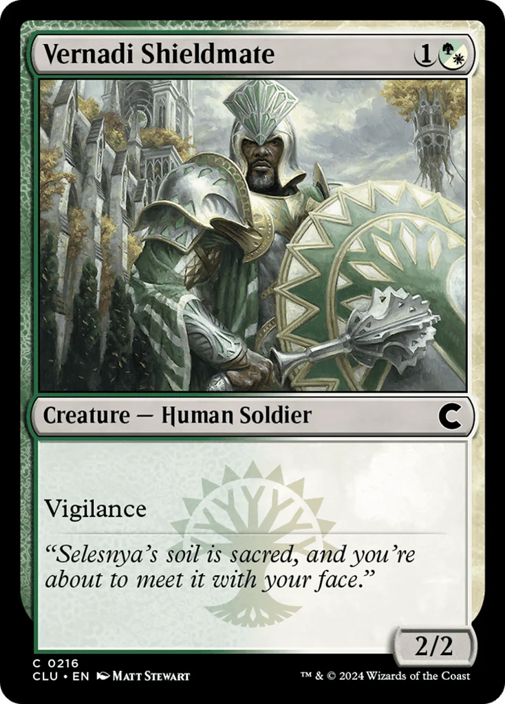 Vernadi Shieldmate · Ravnica: Clue Edition