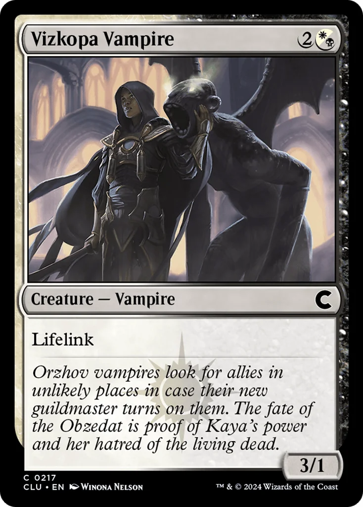 Vizkopa Vampire · Ravnica: Clue Edition