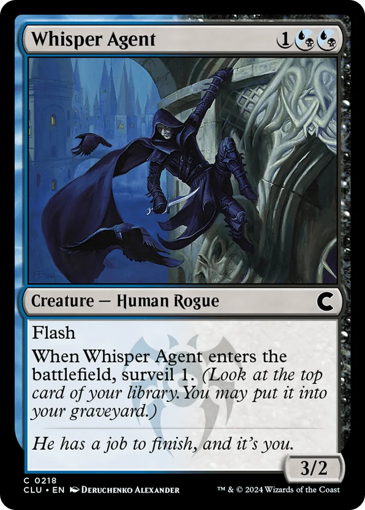 Whisper Agent · Ravnica: Clue Edition