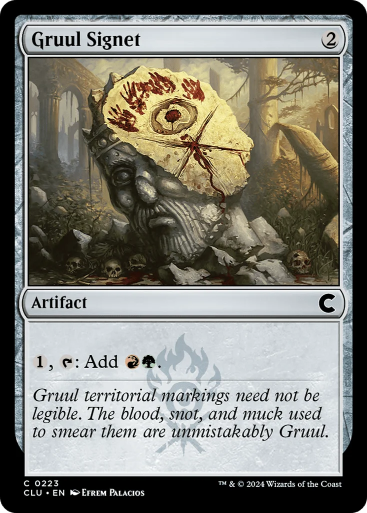 Gruul Signet · Ravnica: Clue Edition