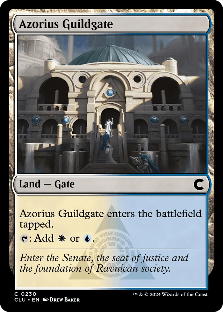 Azorius Guildgate · Ravnica: Clue Edition