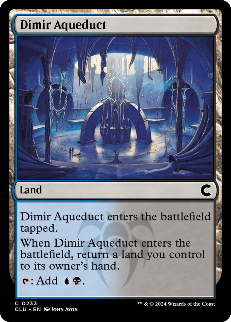 Dimir Aqueduct · Ravnica: Clue Edition