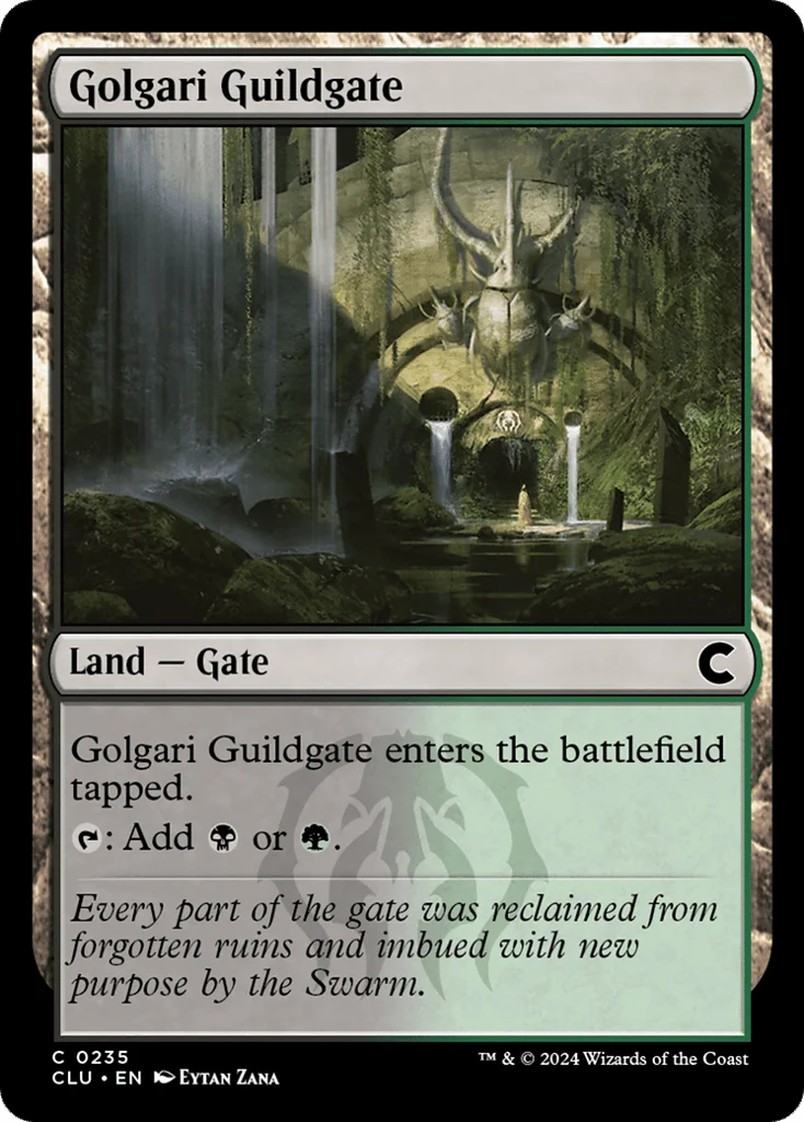 Golgari Guildgate · Ravnica: Clue Edition