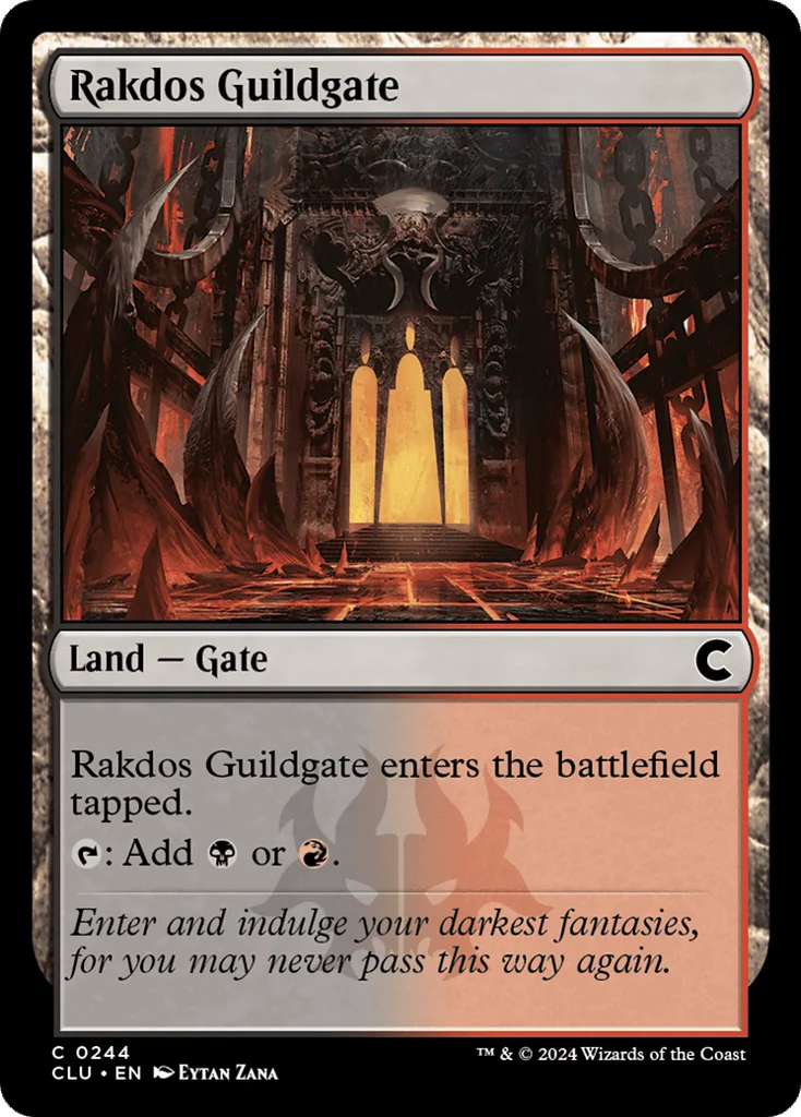 Rakdos Guildgate · Ravnica: Clue Edition