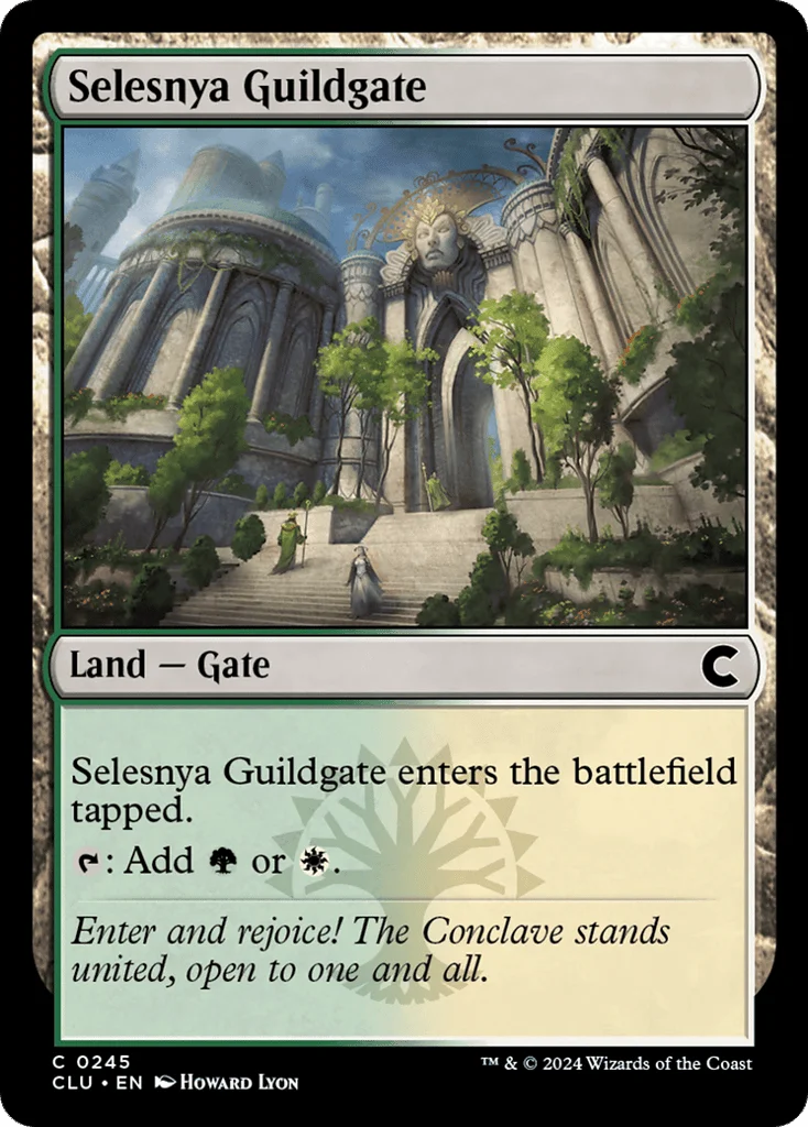 Selesnya Guildgate · Ravnica: Clue Edition