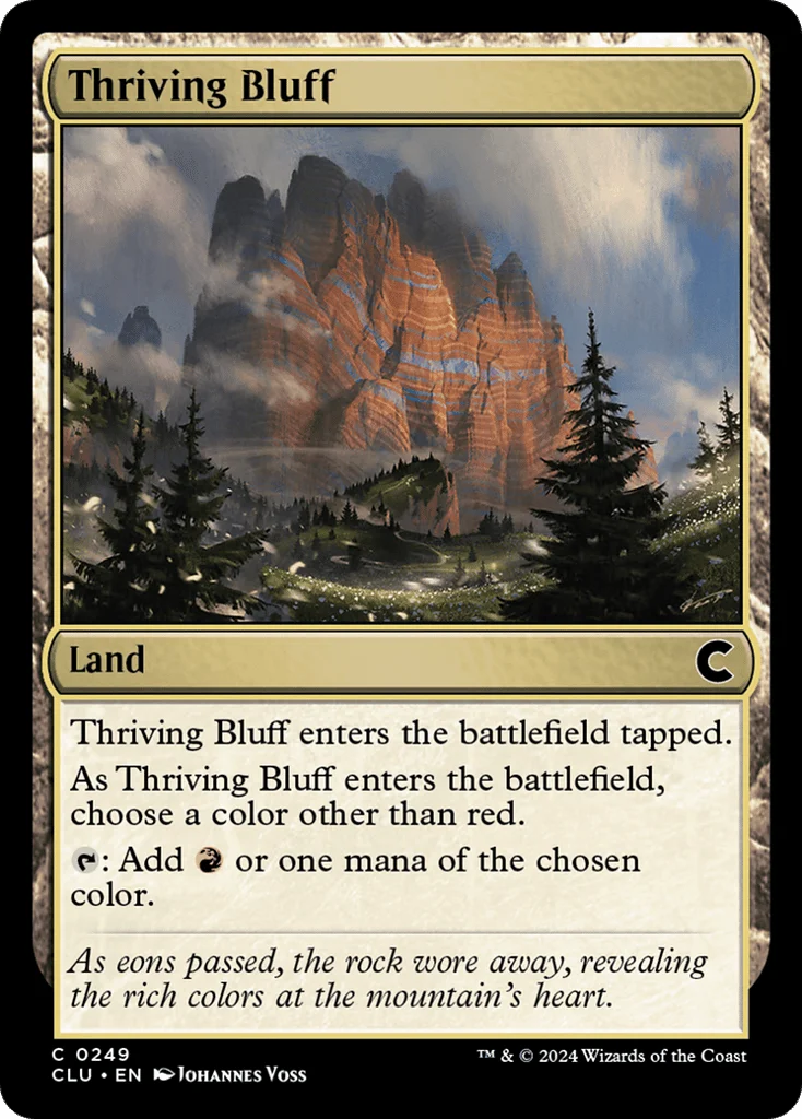 Thriving Bluff · Ravnica: Clue Edition