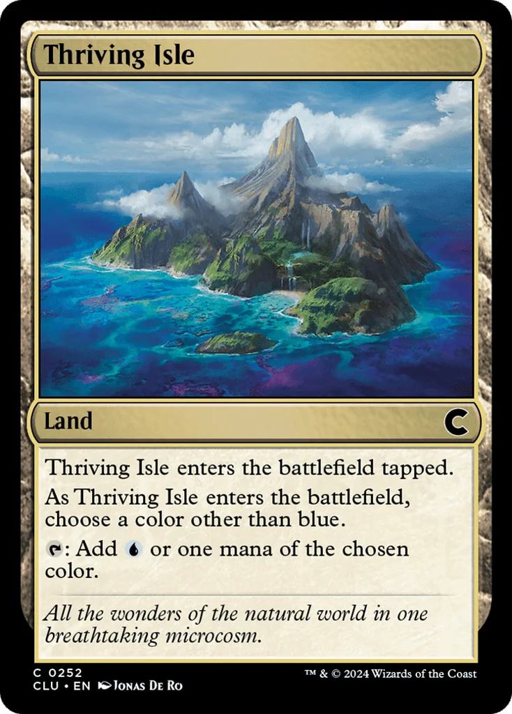 Thriving Isle · Ravnica: Clue Edition