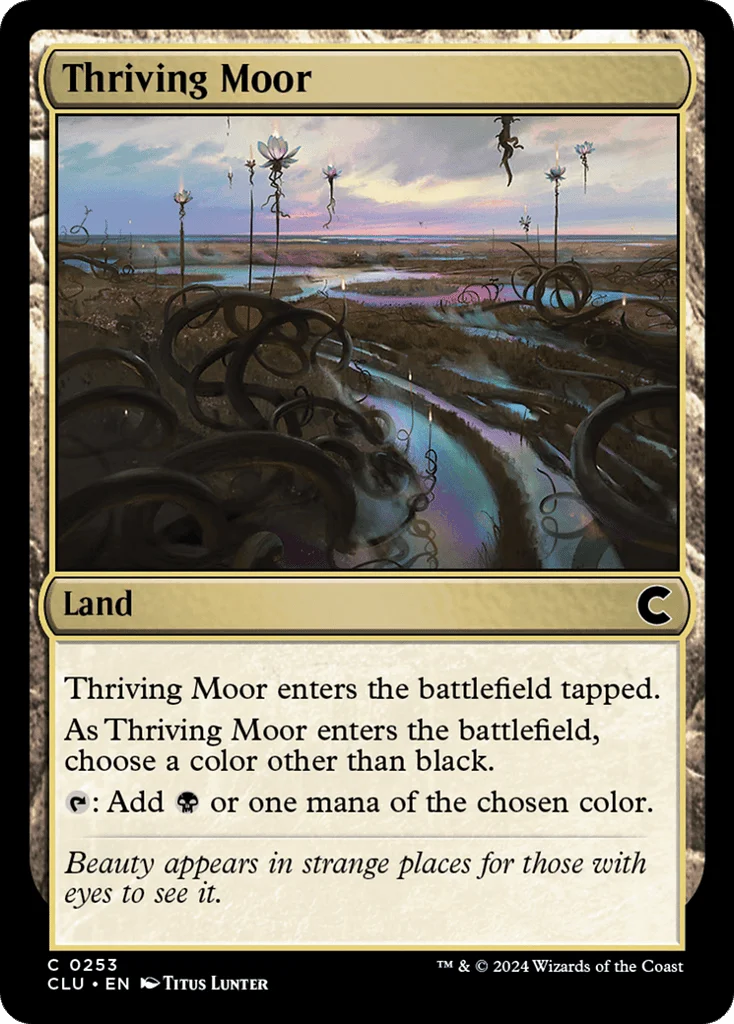 Thriving Moor · Ravnica: Clue Edition
