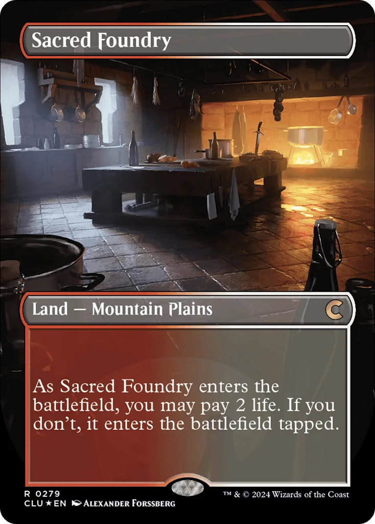 Sacred Foundry · Ravnica: Clue Edition