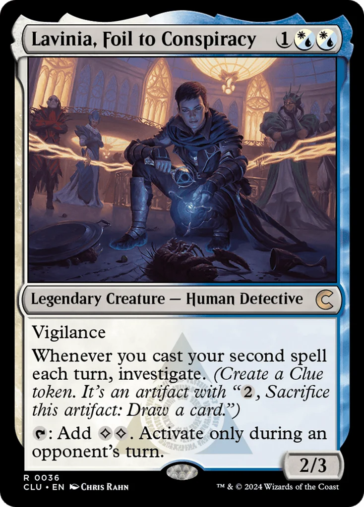 Lavinia, Foil to Conspiracy · Ravnica: Clue Edition