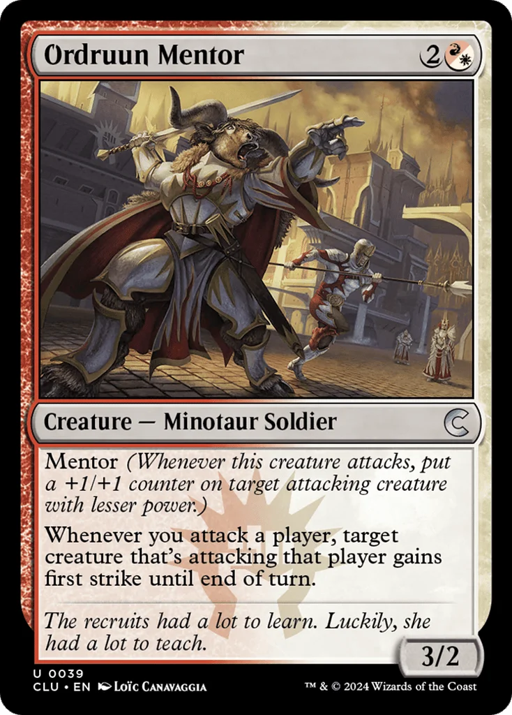 Ordruun Mentor · Ravnica: Clue Edition
