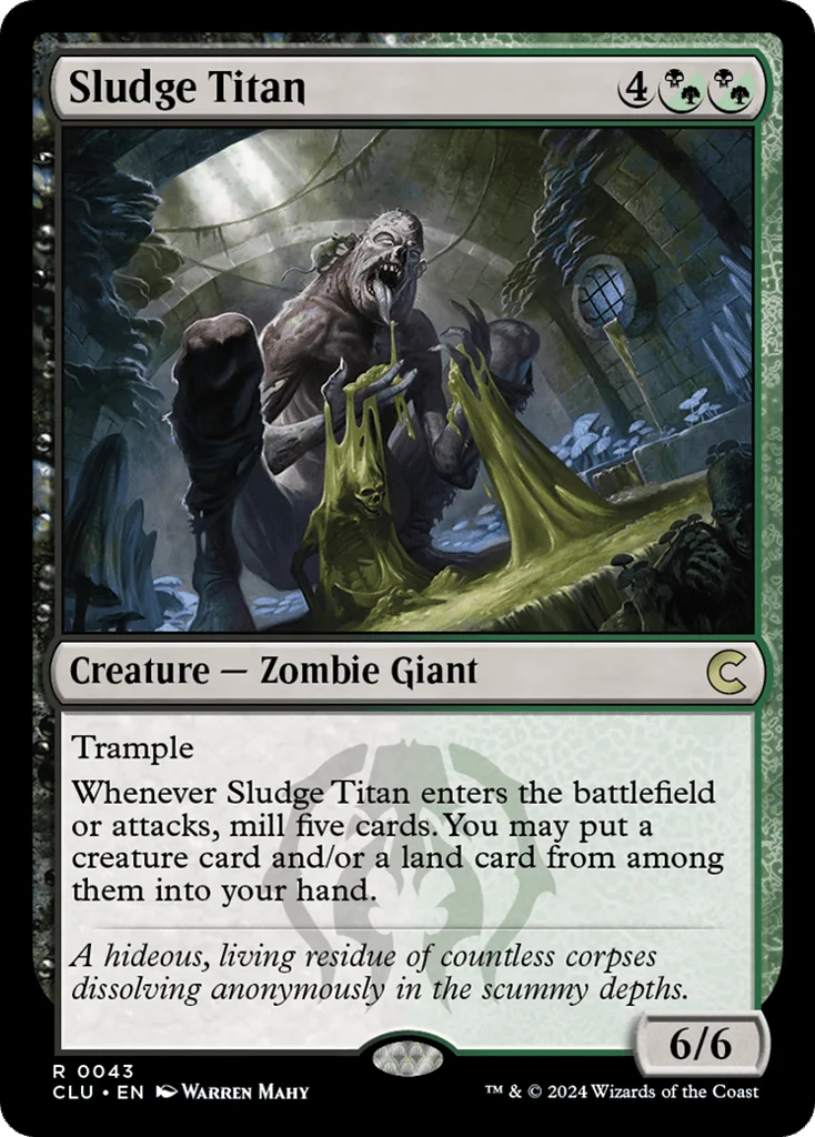 Sludge Titan · Ravnica: Clue Edition