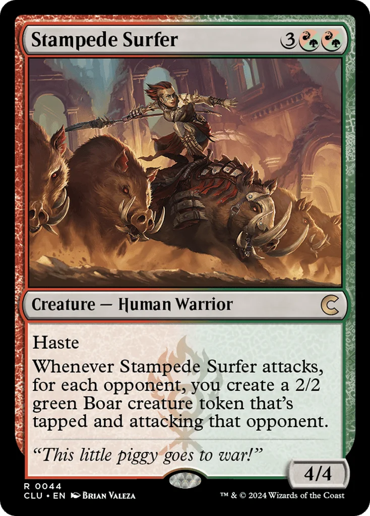 Stampede Surfer · Ravnica: Clue Edition