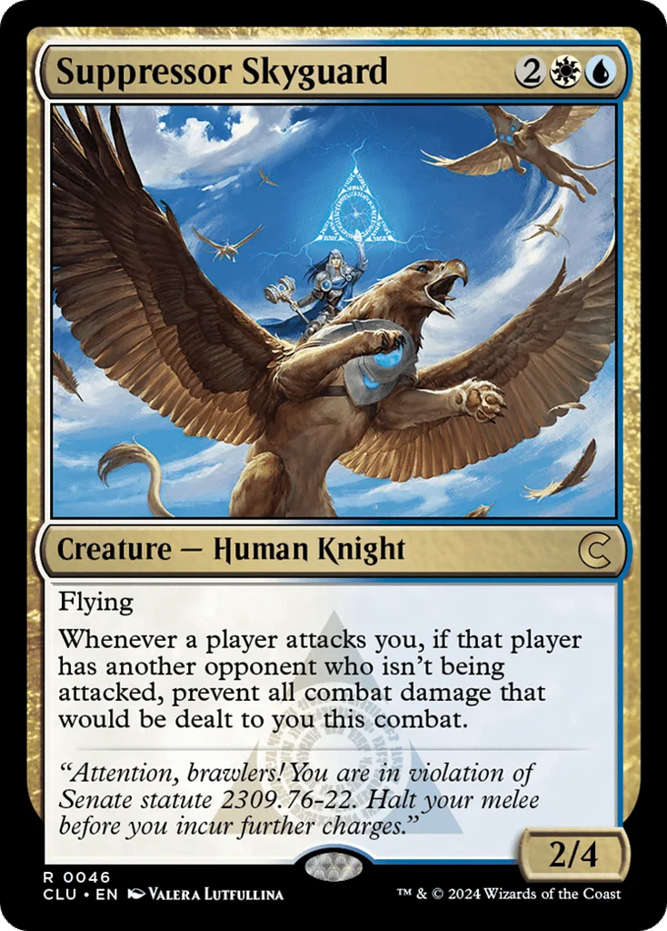 Suppressor Skyguard · Ravnica: Clue Edition