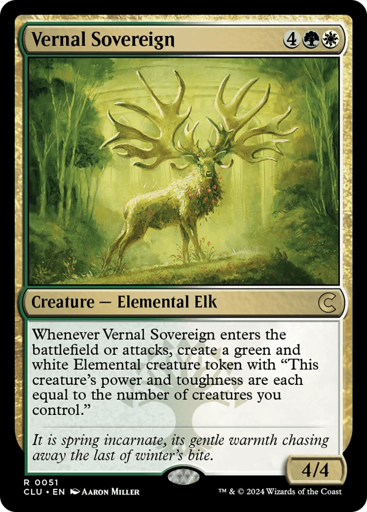 Vernal Sovereign · Ravnica: Clue Edition