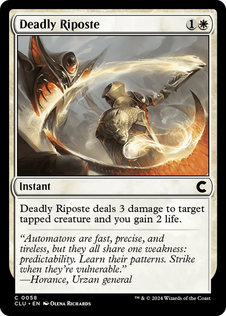 Deadly Riposte · Ravnica: Clue Edition