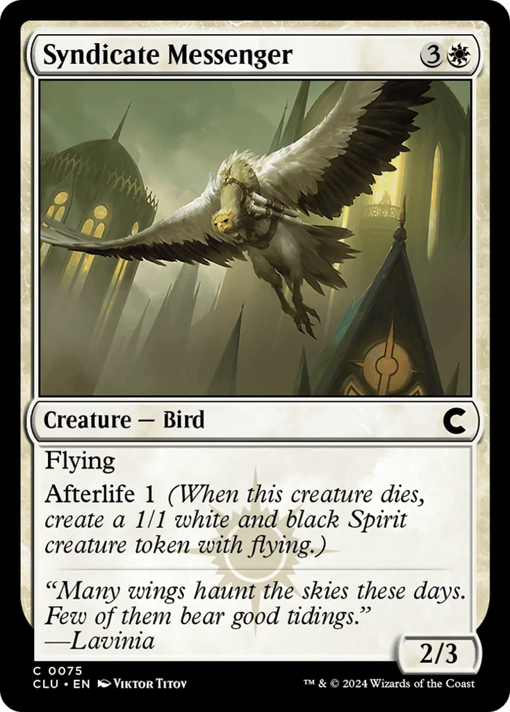 Syndicate Messenger · Ravnica: Clue Edition