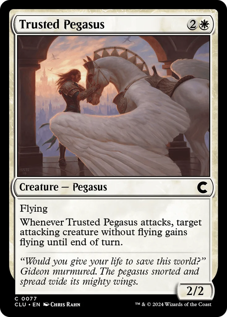 Trusted Pegasus · Ravnica: Clue Edition