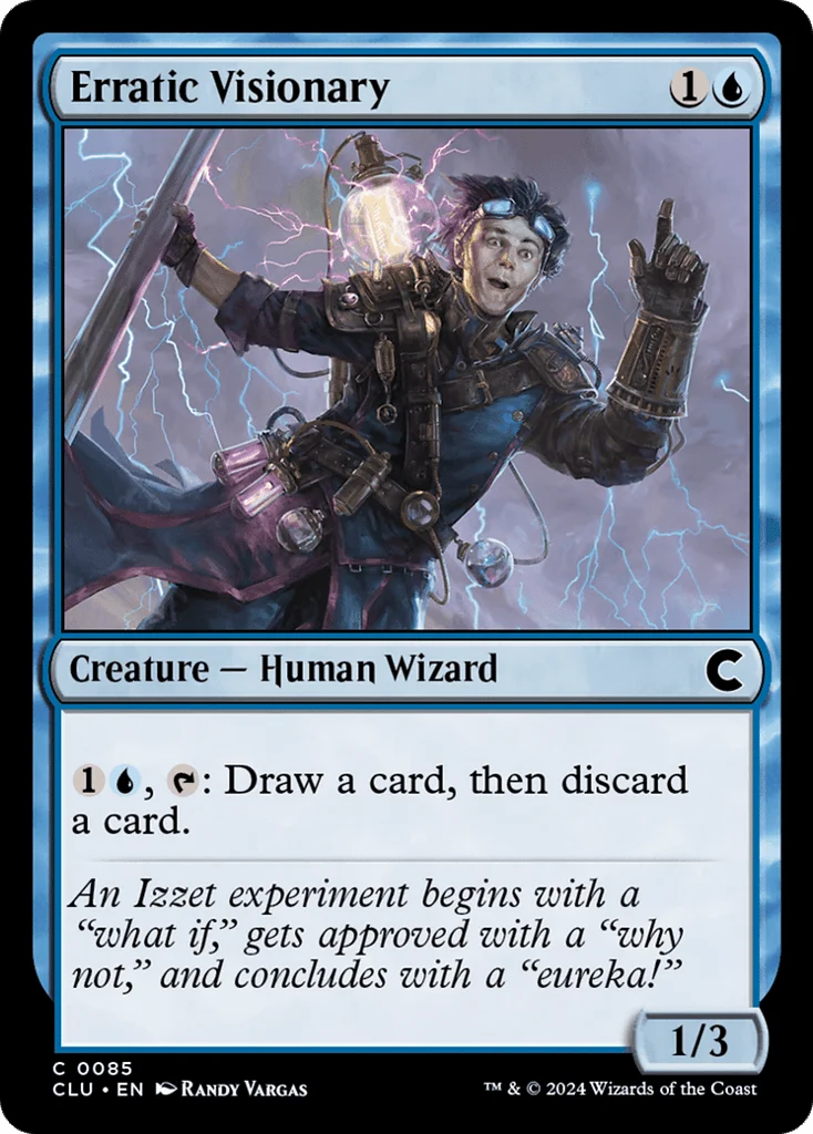Erratic Visionary · Ravnica: Clue Edition