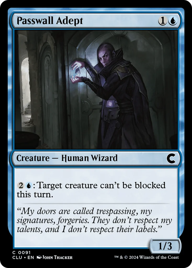 Passwall Adept · Ravnica: Clue Edition