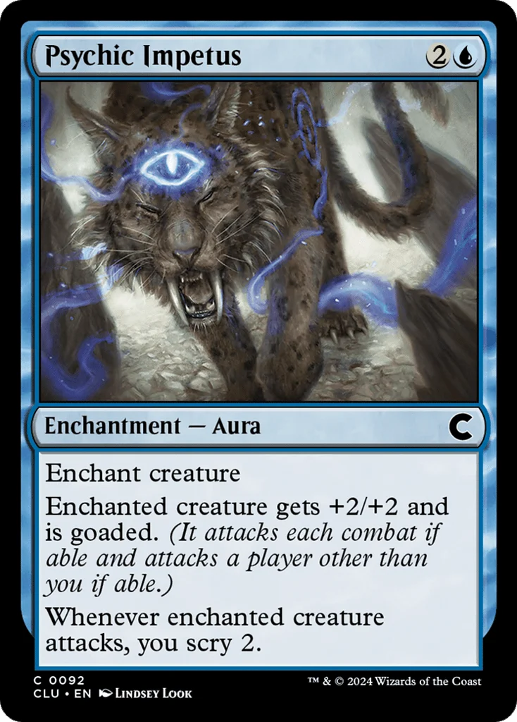 Psychic Impetus · Ravnica: Clue Edition