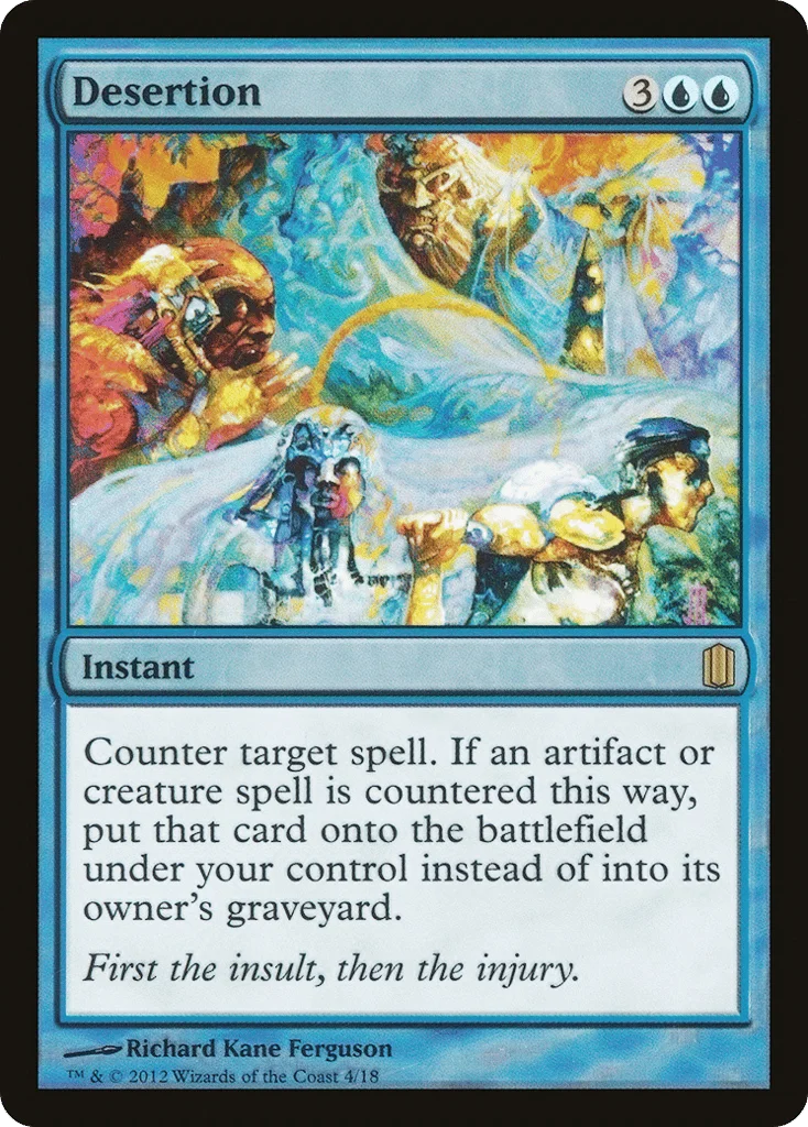 Desertion · Commander's Arsenal