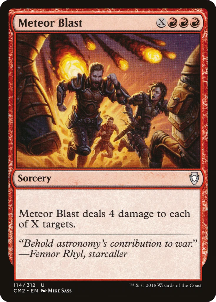 Meteor Blast · Commander Anthology Volume II