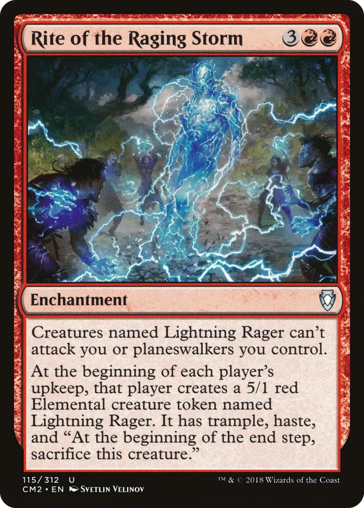 Rite of the Raging Storm · Commander Anthology Volume II