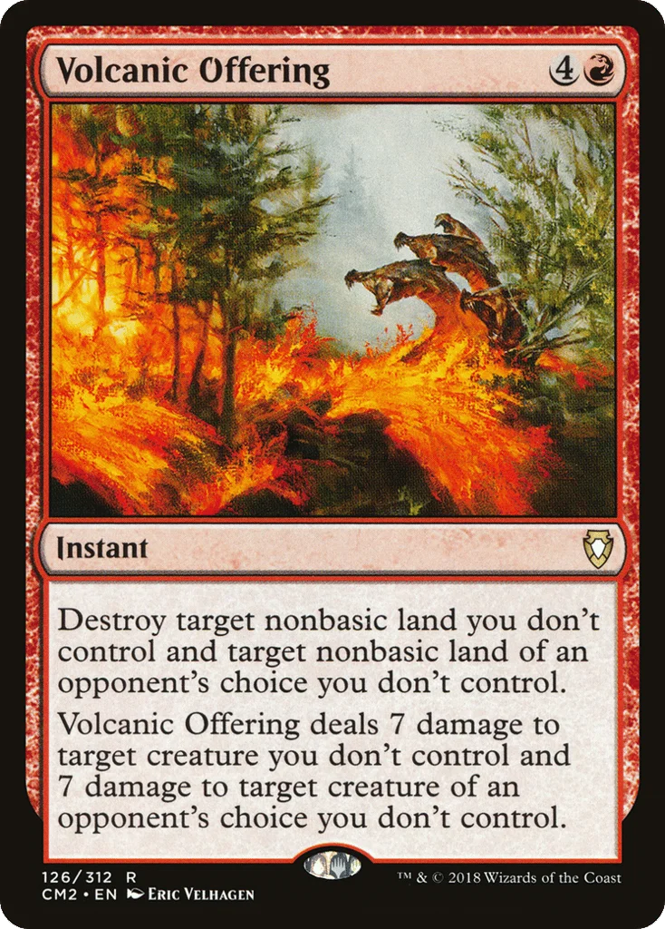 Volcanic Offering · Commander Anthology Volume II