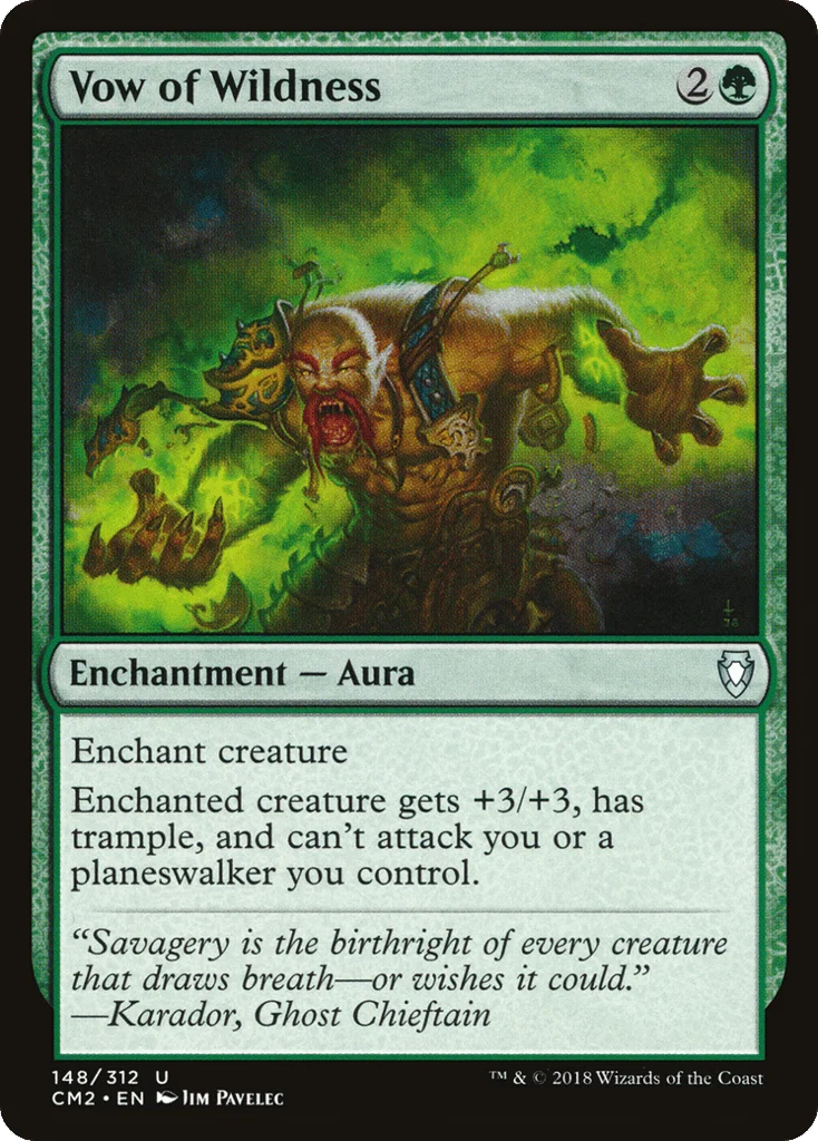 Vow of Wildness · Commander Anthology Volume II