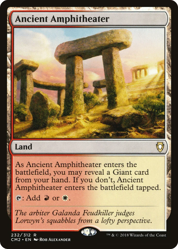 Ancient Amphitheater · Commander Anthology Volume II