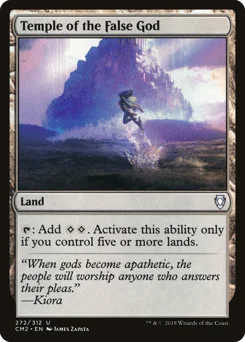 Temple of the False God