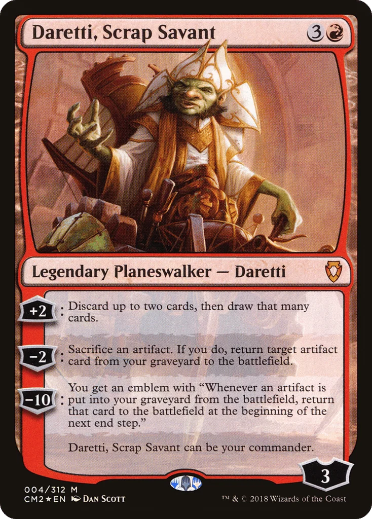 Daretti, Scrap Savant · Commander Anthology Volume II