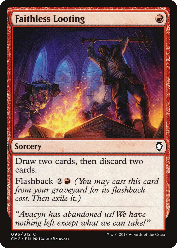 Faithless Looting · Commander Anthology Volume II