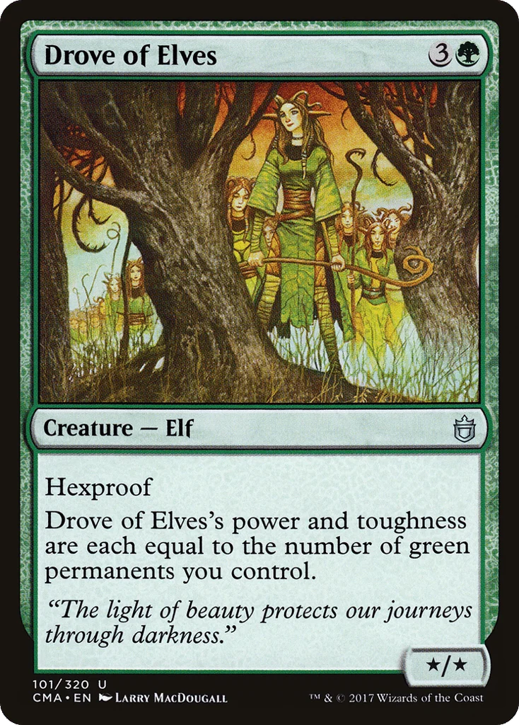 Drove of Elves · Commander Anthology