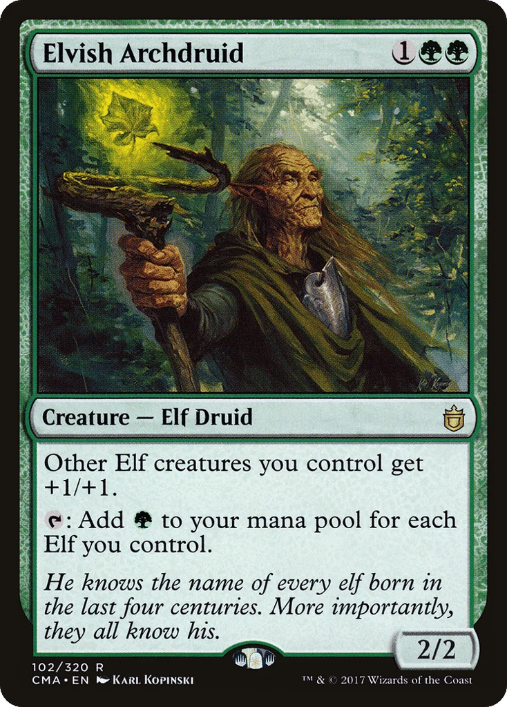 Elvish Archdruid · Commander Anthology
