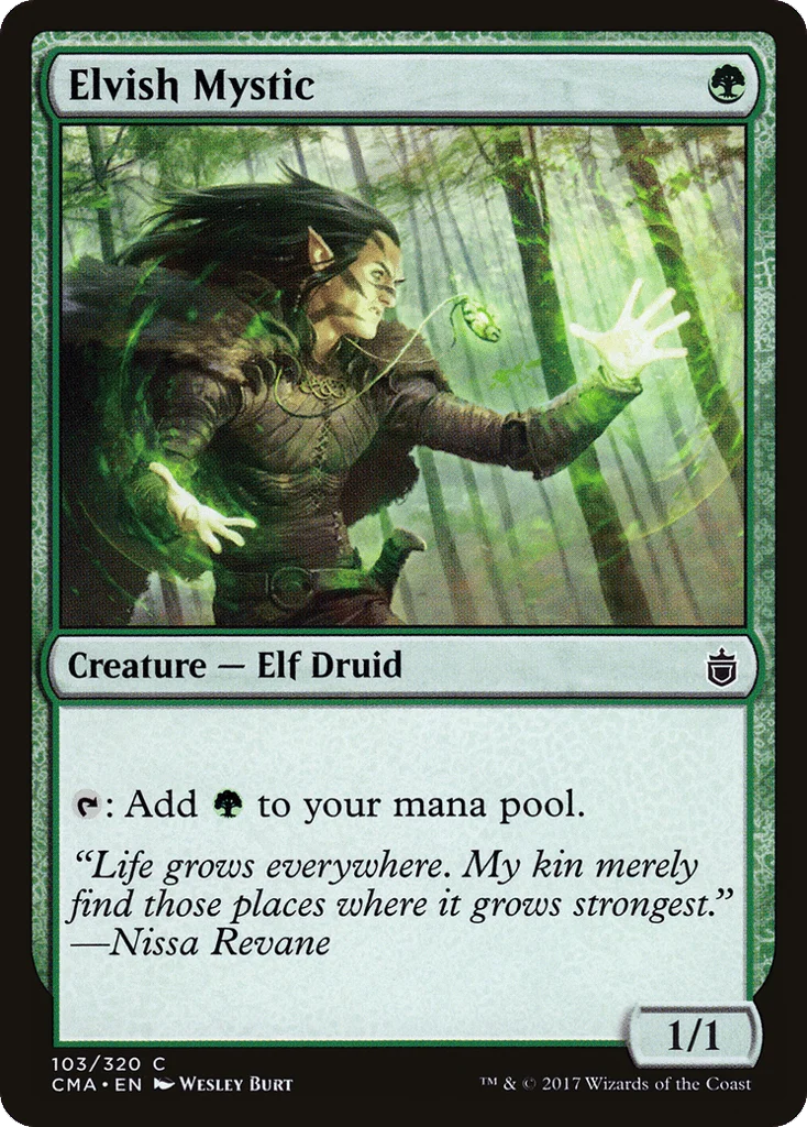 Elvish Mystic · Commander Anthology