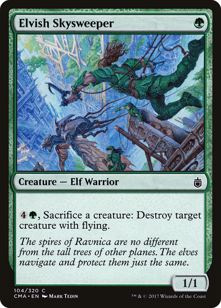 Elvish Skysweeper · Commander Anthology